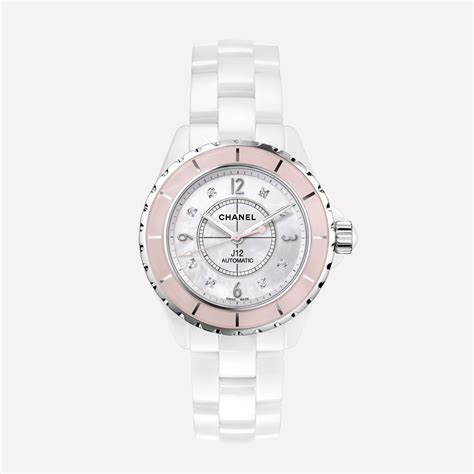 chanel j12 soft rose watch|Chanel j12 watch women.